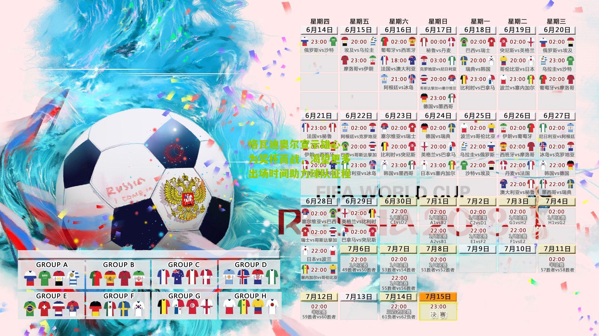 格瓦迪奥尔宣示雄心，为奖杯而战，渴望更多出场时间助力球队征程